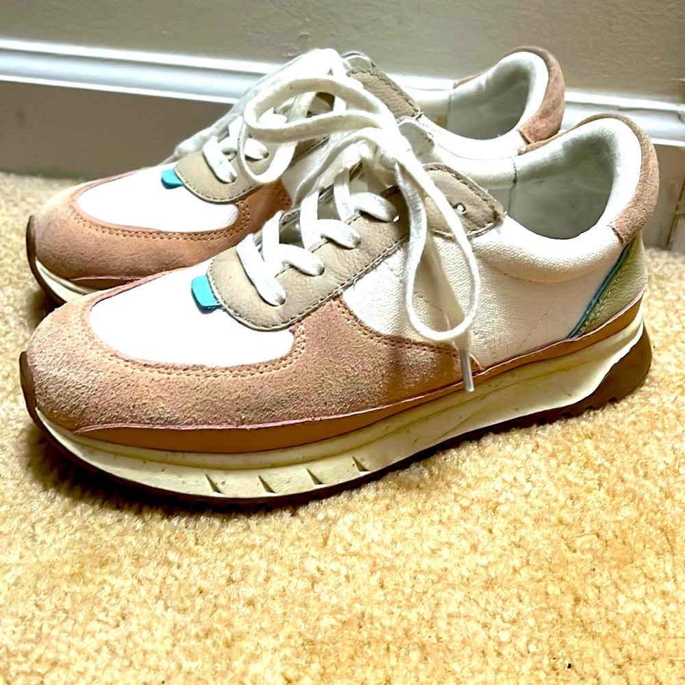 Madewell Kickoff Trainer Sneaker | Pastel | Barely worn!